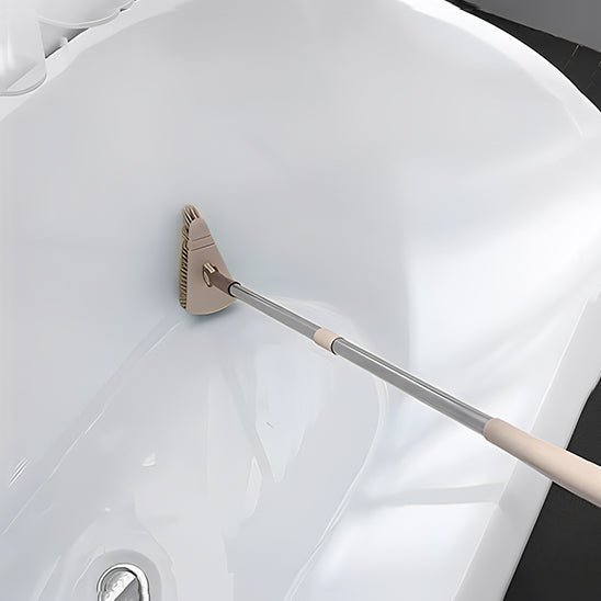 Balais brosse ™ | Balais brosse triangulaire pour nettoyer les espaces de baignoire et des sols - Service bati propre