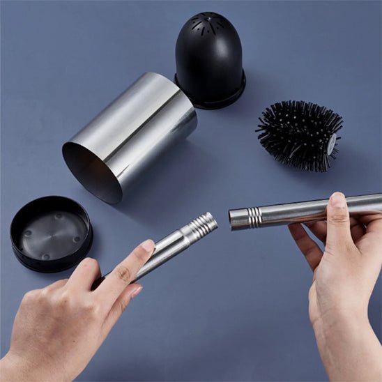 brosse toilette ™ | Brosse toilette en acier inoxydable durable - Service bati propre