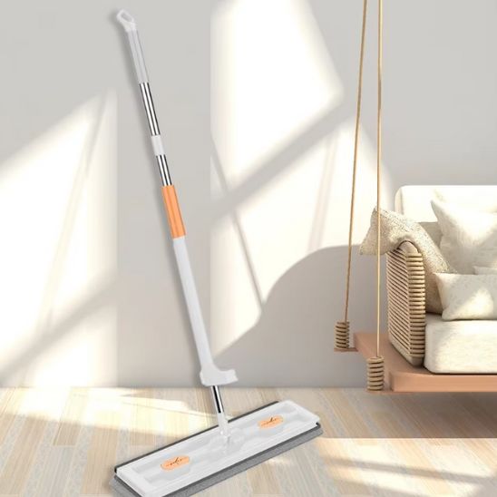 serpillere ™ | Balai serpillière plate en microcarence, rotation à 360 ° - Service bati propre