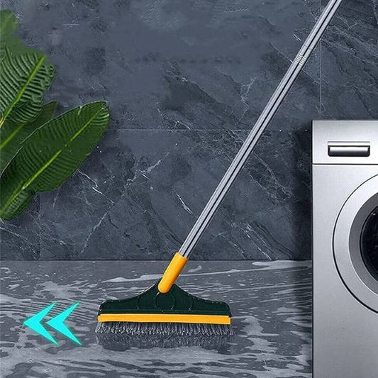 Balais brosse ™ | Brosse rotative à manche long pour le nettoyage des crevettes de sol - Service bati propre