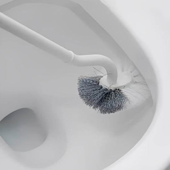Brosse des toilettes - en-action