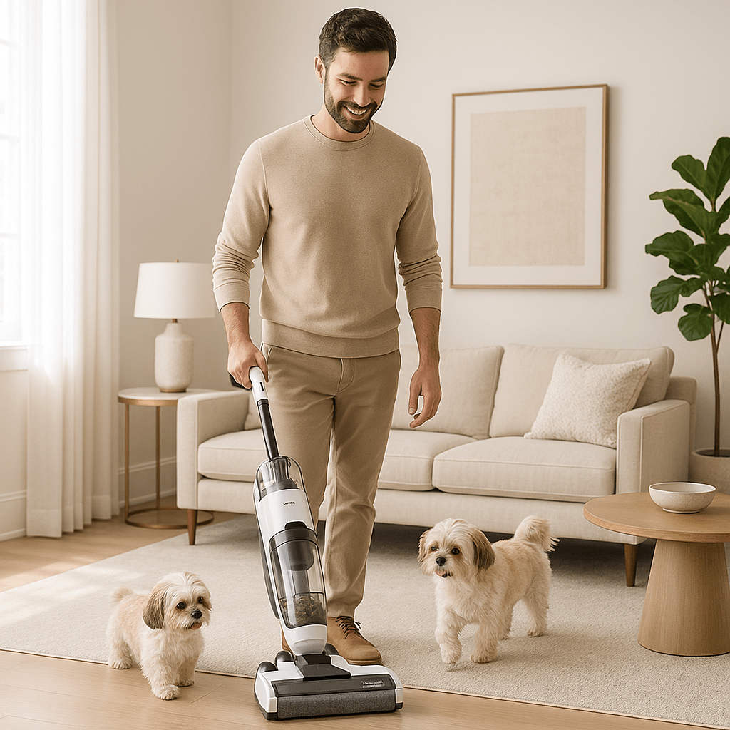 aspirateur laveur sans fil ™ | Aspirateur laveur sans fil Redkey W12 - Service bati propre