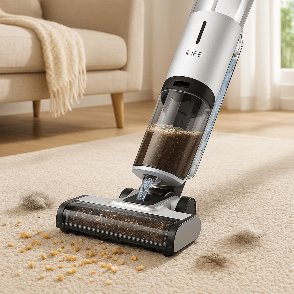 aspirateur laveur sans fil ™ | Vadrouille intelligente sans fil W90 - Service bati propre