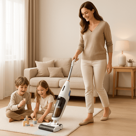 aspirateur laveur sans fil ™ | Vadrouille intelligente sans fil W90 - Service bati propre