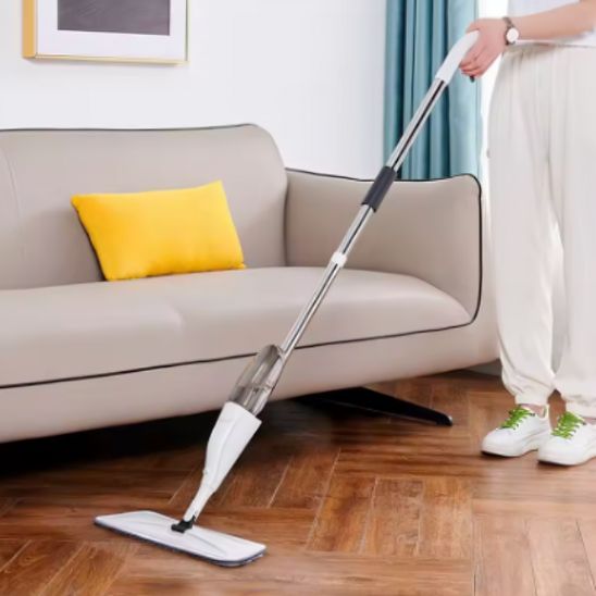 balai vapeur sans fil ™ | Vadrouille de pulvérisation à double usage humide et sec - Service bati propre