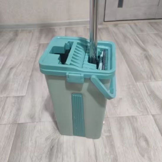 balais serpillère ™ | Balai plat à presser avec tampons en microcarence - Service bati propre