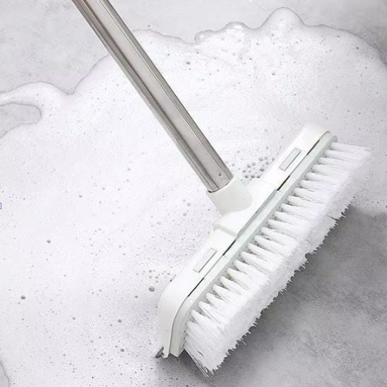 balais brosse blanche moderne et ergonomique pour bien laver plancher