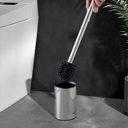brosse toilette ™ | Brosse toilette en acier inoxydable durable - Service bati propre