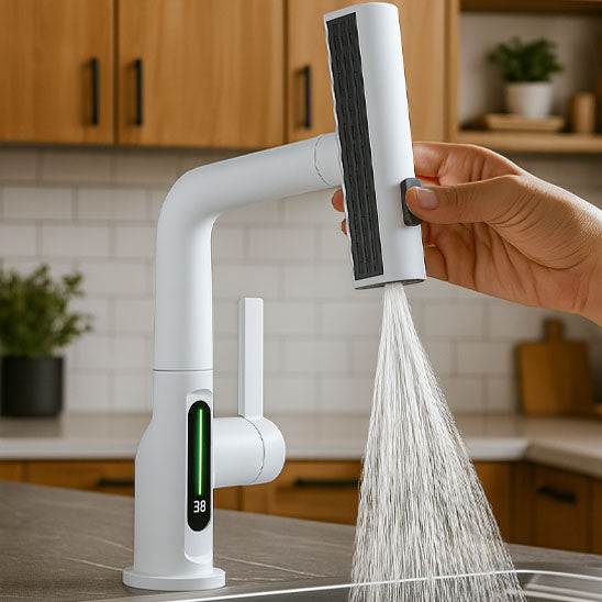 robinet de cuisine ergonomique et ultra puissant