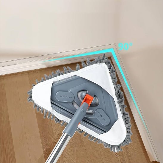 serpillere ™ | Vadrouille murale à long manche 360° - Service bati propre