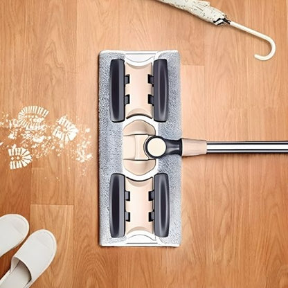 serpillere ™ | Vadrouille plate télescopique pour sol, poignée à 360 degrés - Service bati propre