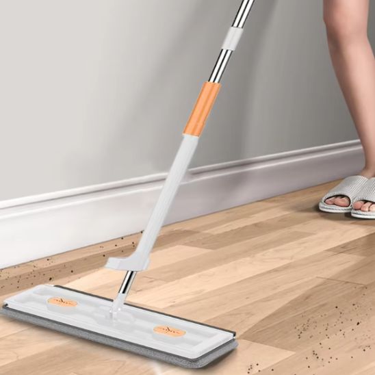 serpillere ™ | Balai serpillière plate en microcarence, rotation à 360 ° - Service bati propre