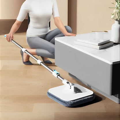serpillere ™ | Vadrouille rotative à 360 ° avec poignée rétractable réglable - Service bati propre